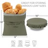 Beautiful Linen Bread Bag Set and Proofing Cover For Homemade
