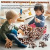 Silipull 5 Pcs Cheetah Stuffed Animals for Kids Large Mommy