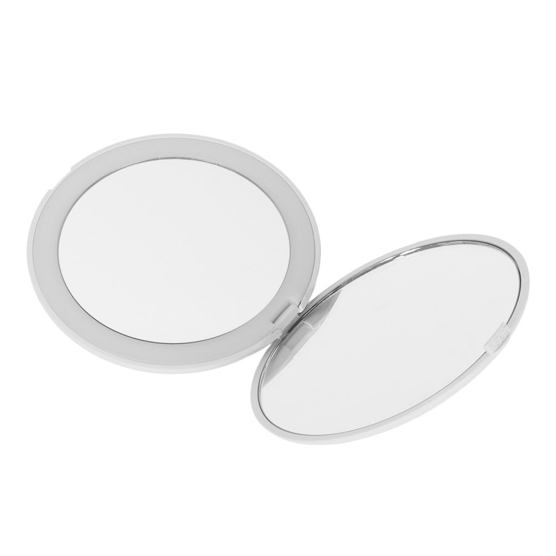 3.5 Inch LED Mirror 1X 10X Magnification Double Sided Makeup