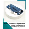 Libretto Clarinet Cleaning Swab Kit – Blue Teardrop-Shaped Pull-Through Microfiber