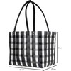 Easy-care shopping basket with sewn-in inner pocket, tear-resistant, 70% recycled