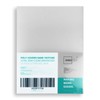 Binditek 50 Pack 15 Mil Frosted Polycovers, Semi-Transparent, 8-1/2 x