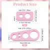 OLYCRAFT 2Pcs Pink Safety Eye Insertion Tool for Attaching Safety