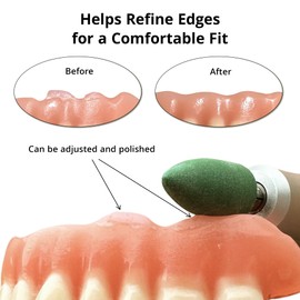 LaVolcano USB Mini Polisher, Portable Electric Tool Helps Refine Edges for a Comfortable Fit, Surface Smoothing, Edge Finishing After Repair, and Shine Maintenance, with Complete Polishing Heads, Gift