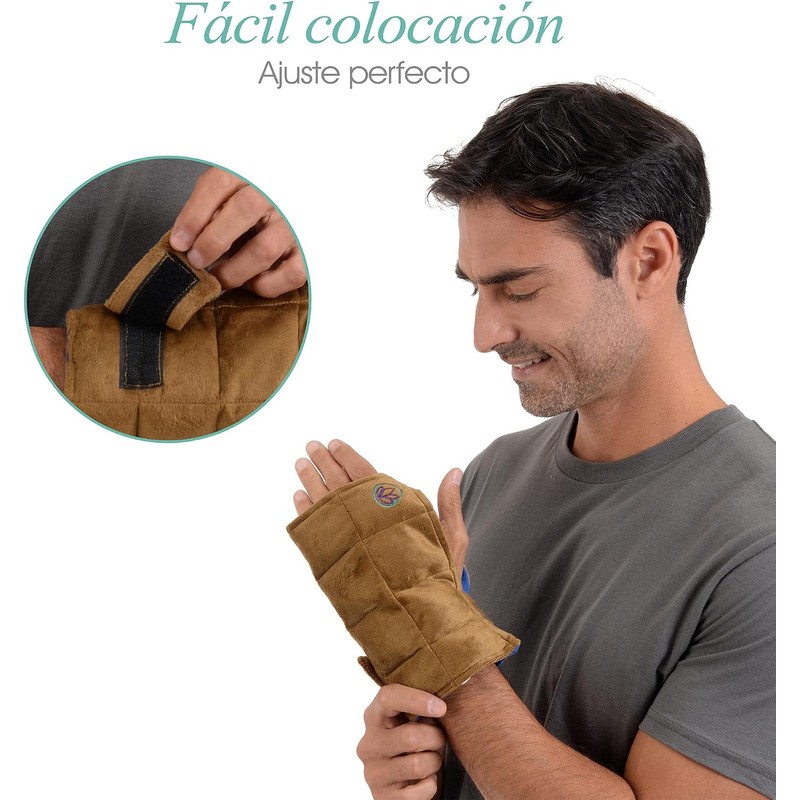 Pack Muñequera : Compresa De Semillas Para La Muñeca y
