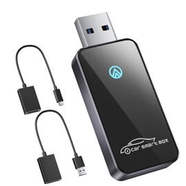 SALCAR Wireless Adapter for Android Car - 2025 Upgrade | Wireless Android USB Dongle with Dual Band WiFi | Stable & Uninterrupted | Compatible with Android 11 or above & Android Car