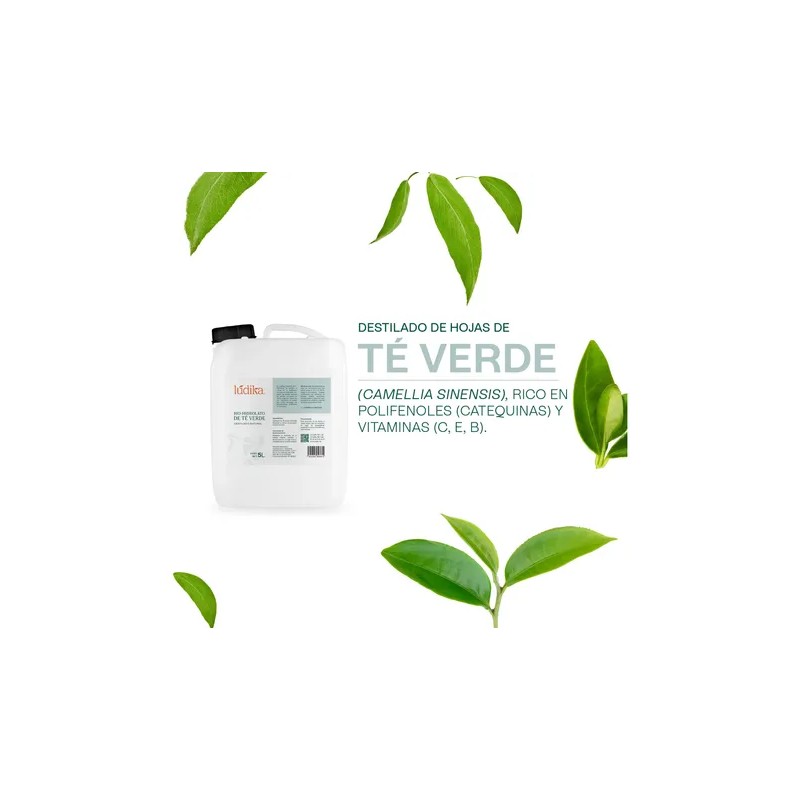 Hidrolato De Té Verde Facial Orgánico 5 L