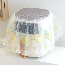 Lace Air Fryer Dust Cover, Cute Fruit Protection Cloth for Kitchen Electric Appliance, Home Decorations