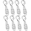 925 Sterling Silver Magnetic Necklace Clasps，Magnetic Necklace Clasps and Extenders，for