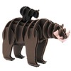 Fridolin 3D Paper Model Bear