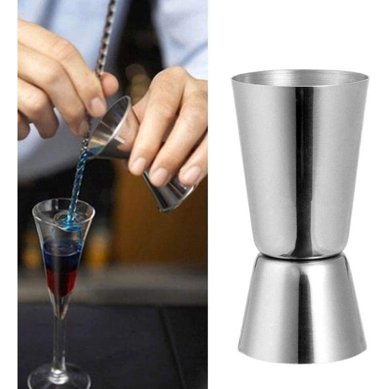 Stainless Steel Spirit Measure, 3Pcs Stainless Steel Shot Measure Drinks