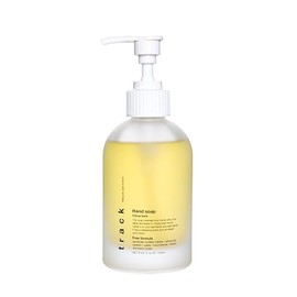 track truck hand soap citrus herb