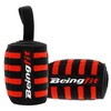 Beingfit Wrist Wraps, Muscle Training, Lifting Strap, Genuine, Set of