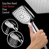 HotelSpa High Pressure 10.5 inch Square Rain – Handheld 3-way