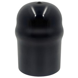 21811 Trailer Hitch Ball Cover, 2-5/16 Inch Black Rubber Hitch Ball Protector Cap, Heavy Duty Waterproof Dustproof Tow Ball Cover for RV, Trailer, Towing & Truck Accessories