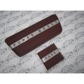 CARS 1961-1964 Buick LeSabre Wildcat Riviera Electra Brake & Park Brake Pads  - Red