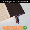 1/2" to 3/5" Height Threshold Ramp - Rubber Threshold, Floor