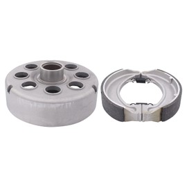 NewYall Rear Brake Drum and Shoe Assembly for Honda FourTrax 300 TRX300 2x4 / TRX300FW 4x4 1988-2000