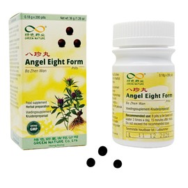 Ba Zhen Wan (Angel Eight Form) - TCM Herbal Formula 200 Pills - Green Nature