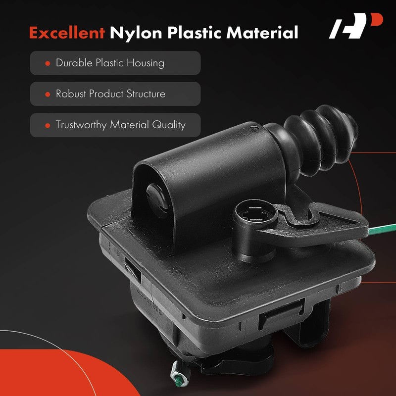 A-Premium Fuel Lid Actuator Gas Door Assembly Compatible with Honda
