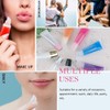 AMORIX 6PCS 10ml Lip Gloss Tubes Clear Empty Lip Balm