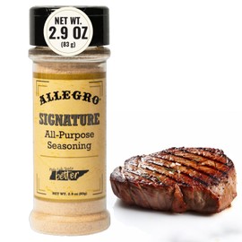 ALLEGRO - The Marinate Everything Marinades | Perfect Seasoning for Steaks, Poultry, Fish, and Veggies | Seasonings for Grilling, Roasting, and Cooking | 2.4 Oz (Pack of 1) - Signature Seasoning