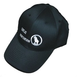 Great Northern Railway Rocky Logo Embroidered Hat [hat64] Black