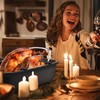Slow Slog Roasting Pan, 17 Inch x 13 Inch Roaster