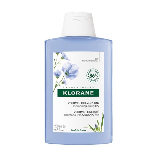 KLORANE shampooing aux fibres de Lin 200ML