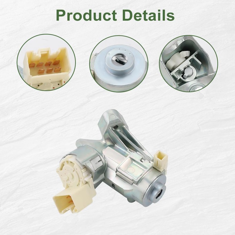 VANJING Ignition Switch Ignition Lock Cylinder Housing Assembly Compatible with