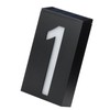Solar House Number Solar Powered 1000mAh Rechargeable LED Illuminated Address