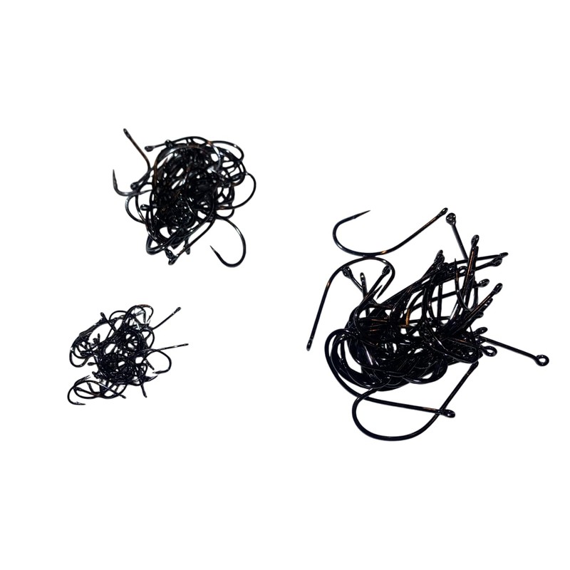 LANGIT Fishing Hooks with Tube, No. 12, No. 22, No.