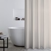 Catherine Lansfield Timeless Stripe 180x180cm Shower Curtain Natural