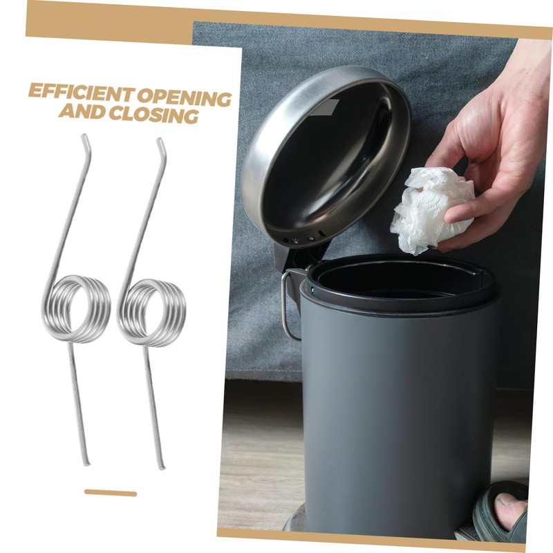 Kisangel Trash Can Lid Torsional Spring Replacement for Easy DIY