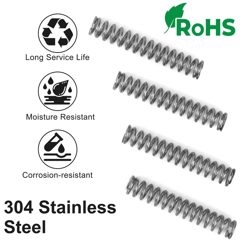 GUNGY Compression Spring Stainless Steel Spring Compression Springs 45 mm