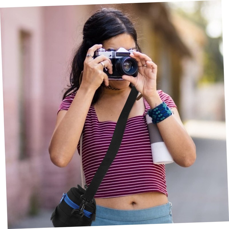 TEHAUX 1Pc Shockproof Camera Lens Bag Portable Photography Accessory Case