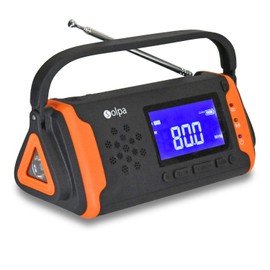 Hand Crank/Solar Energy Storage Radio