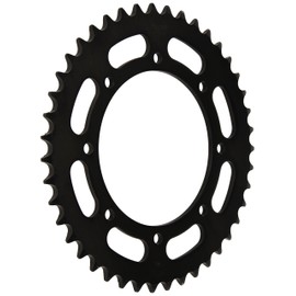Sunstar 2-353243 43-Teeth 520 Chain Size Rear Steel Sprocket,Black, XL