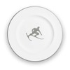 GMUNDNER KERAMIK Dessert Plate Gourmet Diameter 22 cm Grey Toni