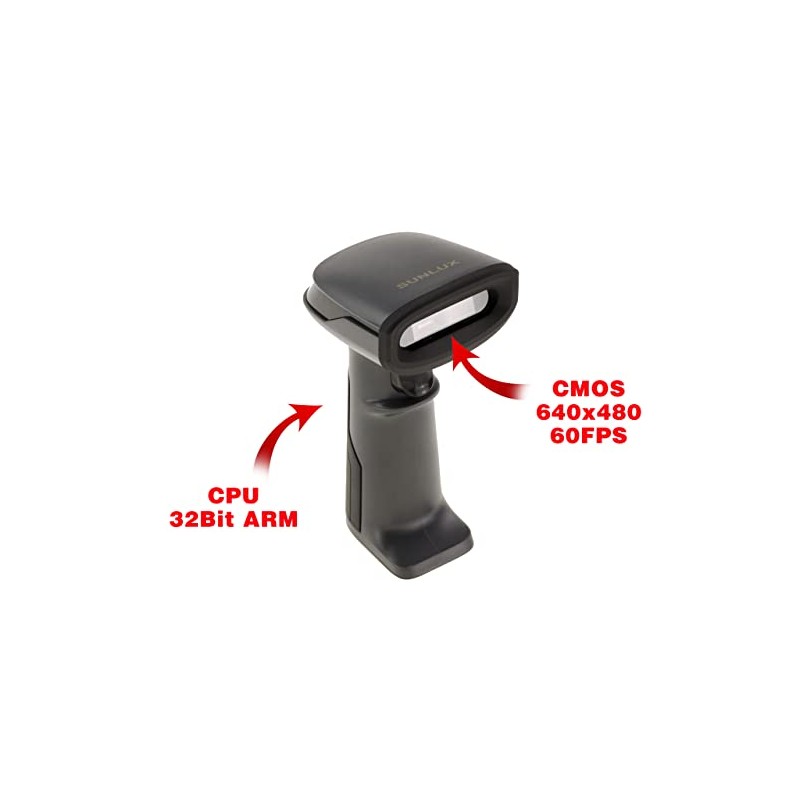 KALEA-INFORMATIQUE Handheld Scanner Reader for 1D UPC, EAN, GS1 etc.