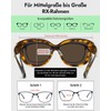 Meeloog Oversized Polarized Over Glasses Sunglasses for Women - Driving