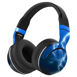 MightySkins Skin Compatible with Skullcandy Hesh 2 Wireless Headphones - Lightning Storm | Protective, Durable, and Unique Vinyl wrap Cover | Easy to Apply, Remove | Made in The USA