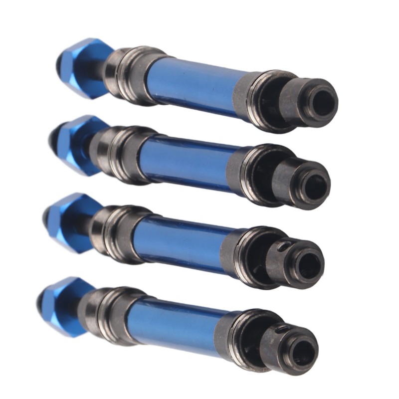 4Pcs CVD Front Rear Drive Shaft Metal Transmission Axle for