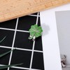 Penitue Magnetic Golf Ball Marker Hat Clip, Green Four-Leaf Clover