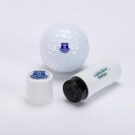 CaddyGolfStamps Everton Up The Toffees Football Design FC Golf Ball Stamper Stamp Marker Personalise your Golf Balls Golf Gift Birthday Gift