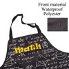 FUSTMW Math Apron with Pockets Math Gifts for Math Teacher