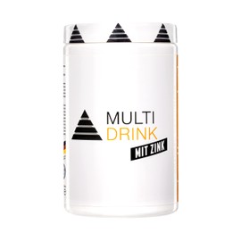 YPSI Multi Drink with Zinc - Multivitamins and Minerals in Powder Form - Orange Flavour 180 g