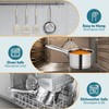 P&P CHEF 2 Quart Saucepan with Lid Set, Stainless Steel