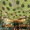 Moukeren 3 Pcs 36 ft Rainforest Palm Leaves Decorations for
