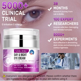 2025 Latest Caffeine Eye Cream:[30+ SGS Certified] [Used by Over 1M Fans]Anti-aging Eye Cream to eliminate dark circles, puffiness, and fine lines.1.7 fl oz, for Women& Men,2PC